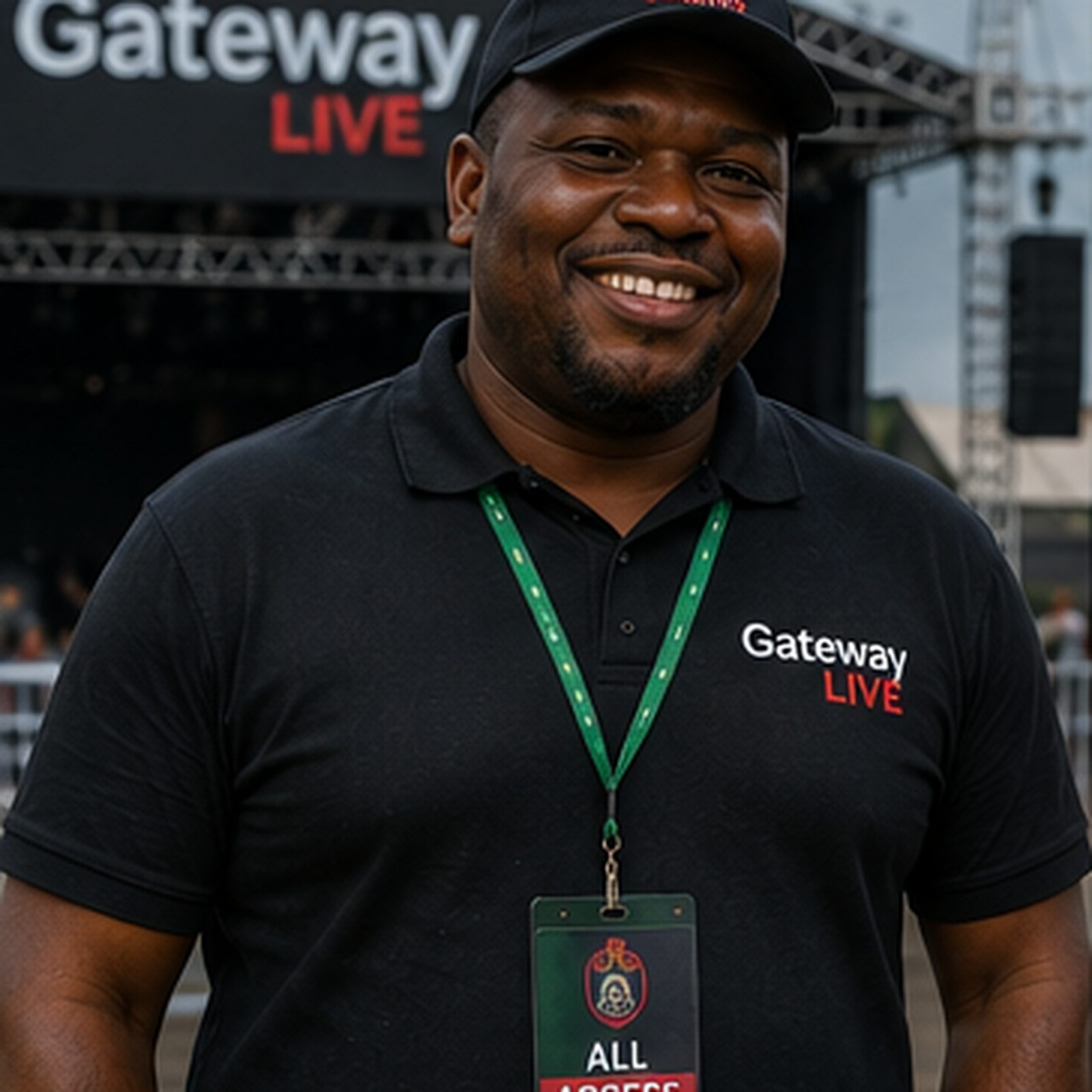 Portrait of the Gateway Live Zimbabwe events team lead