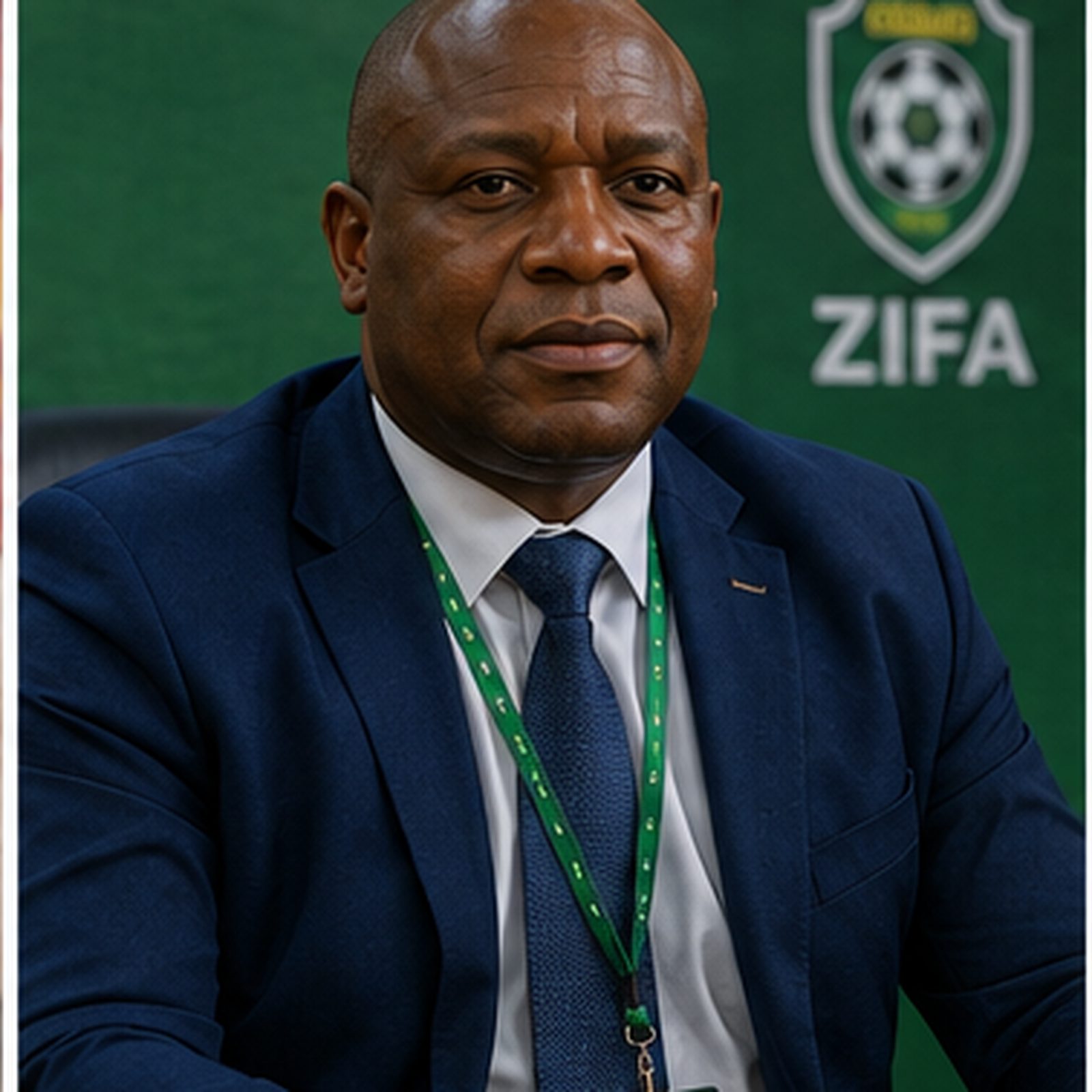Portrait of a ZIFA match-day operations officer